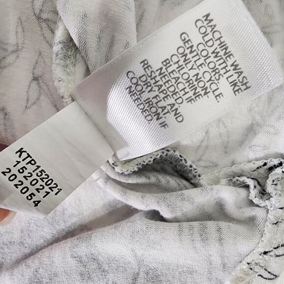 J. Jill Wearever Collection Women's Tank Top Large Palm Print Sleeveless Beach - Picture 10 of 10